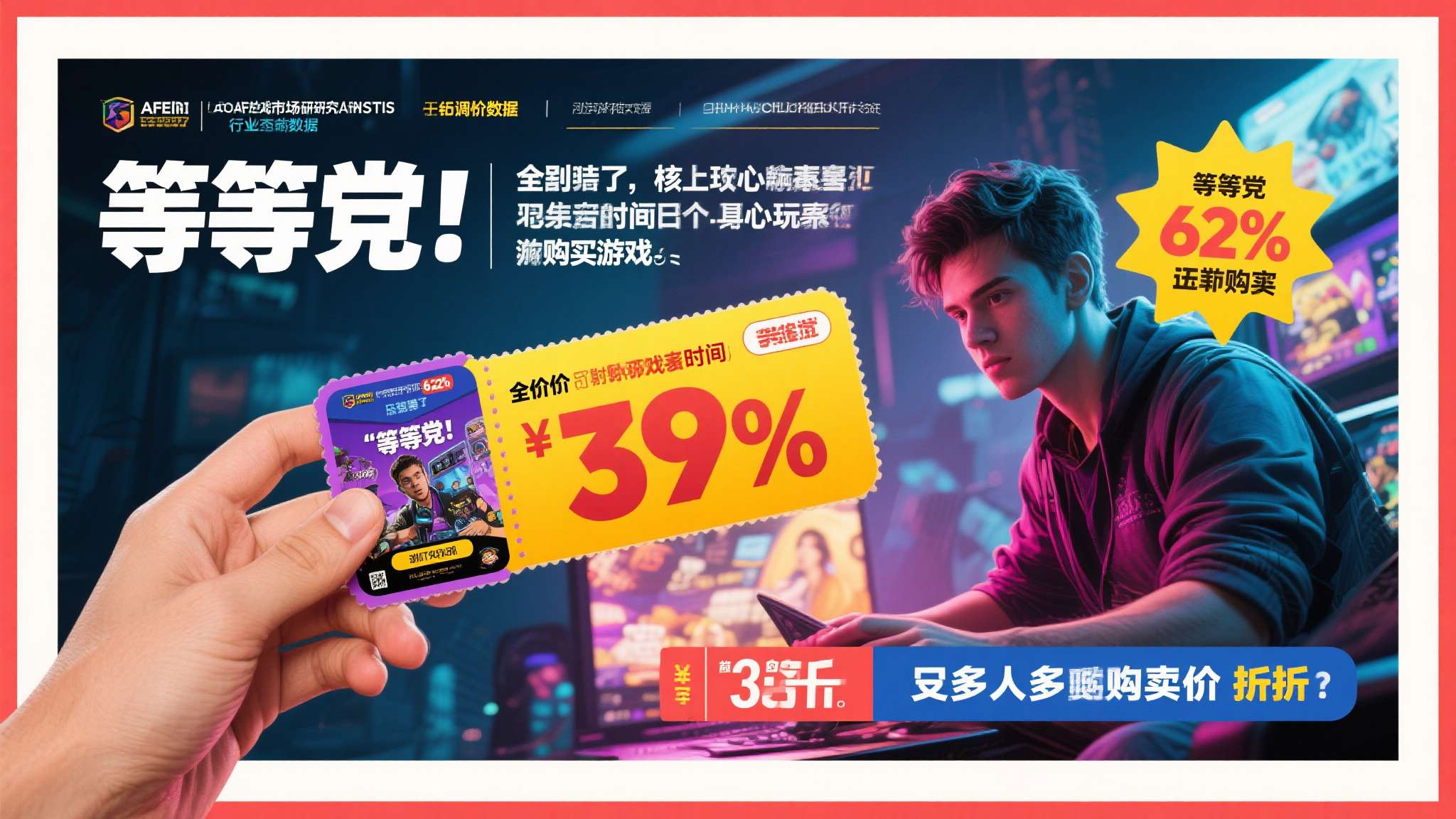 数据显示仅38%核心玩家还在购买原价游戏!都在等打折 数据显示仅38%核心玩家还在购买原价游戏!都在等打折